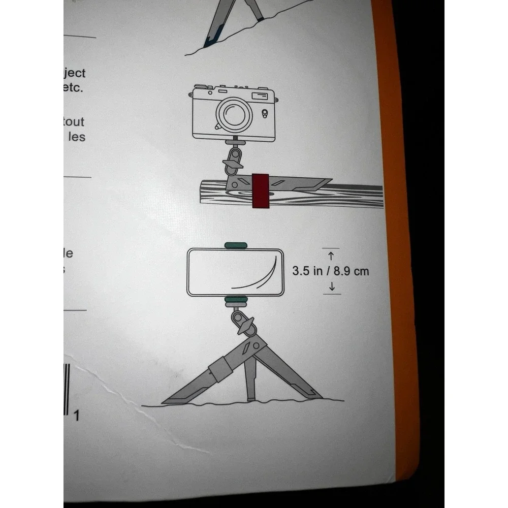 Pedco UltraPod 3 Mini Travel Tripod Phone Mount Lightweight Camera Stand NIB